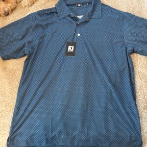 Men’s Navy Footjoy polo shirt